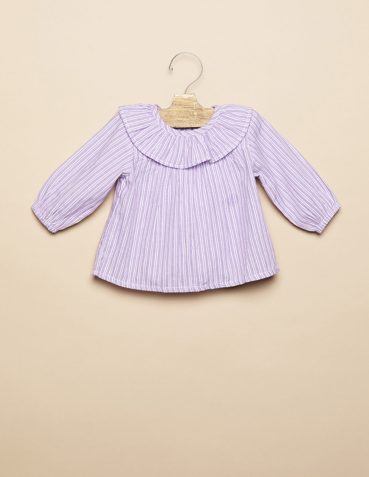 BLUE STRIPED SHIRT