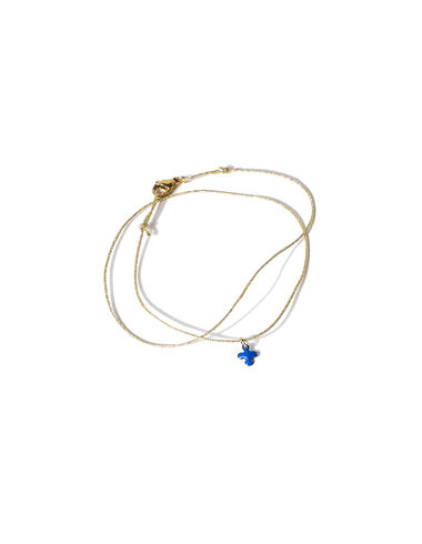 Blue cross necklace - Necklaces - Nícoli