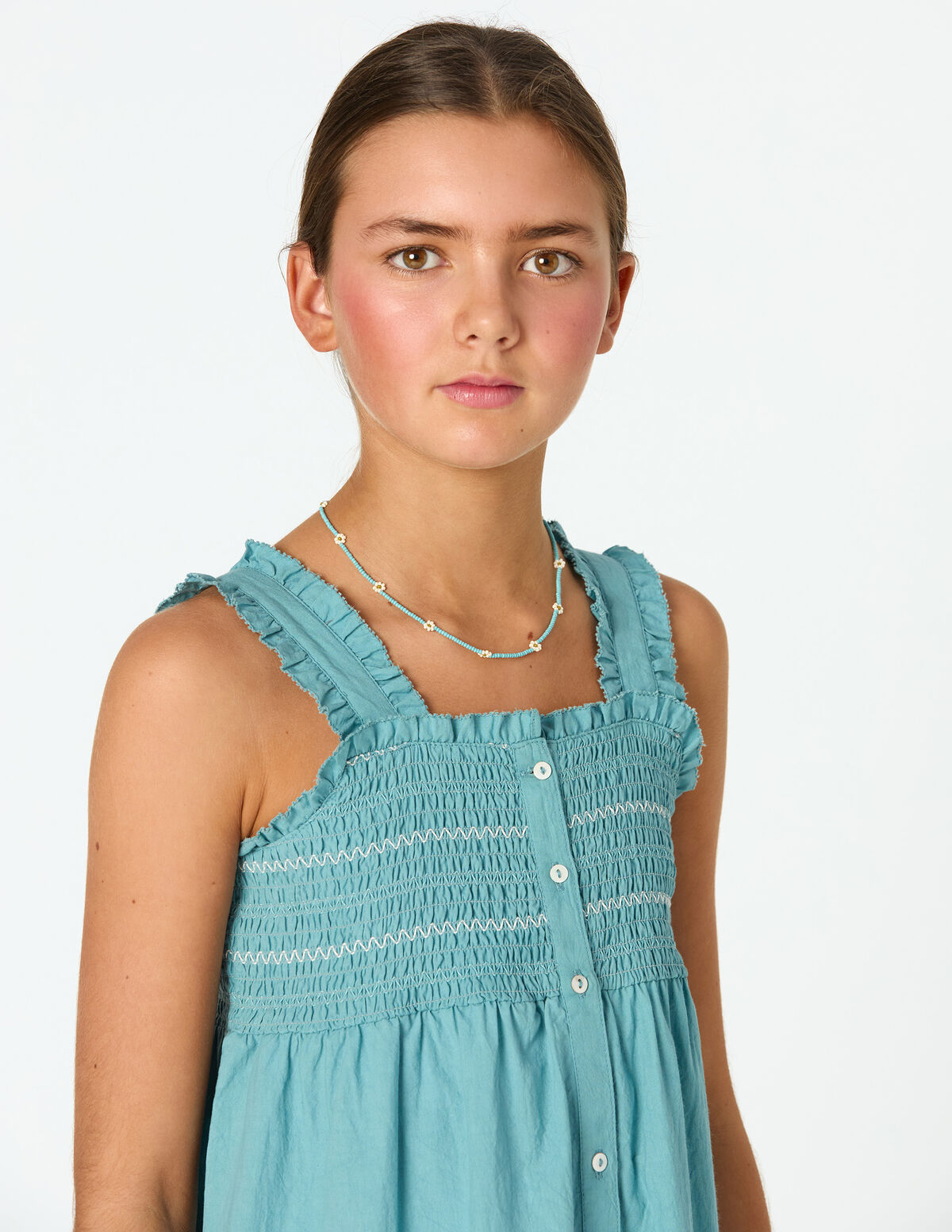 BITTERSWEET SMOCKED DRESS