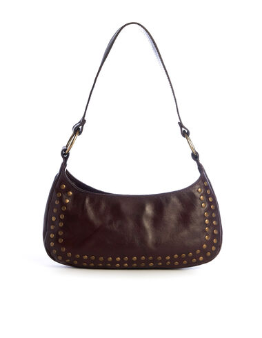The "N" Moon Bag in brown - View all > - Nícoli