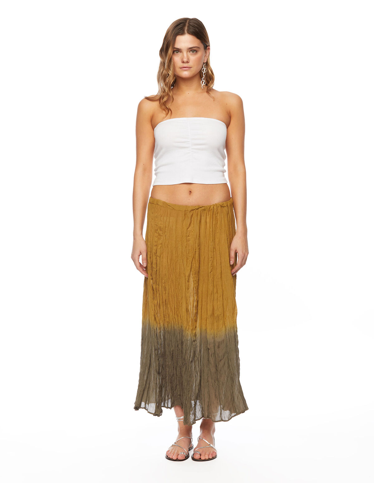 Dress Falda Larga Tie Dye Mango Faldas Largas Mango 2021 Falda