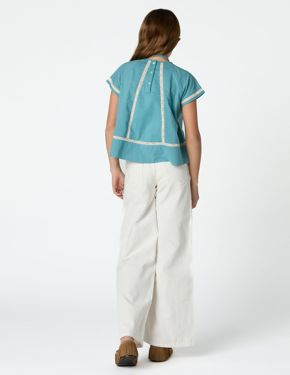 IRON GREY LACE SHIRT