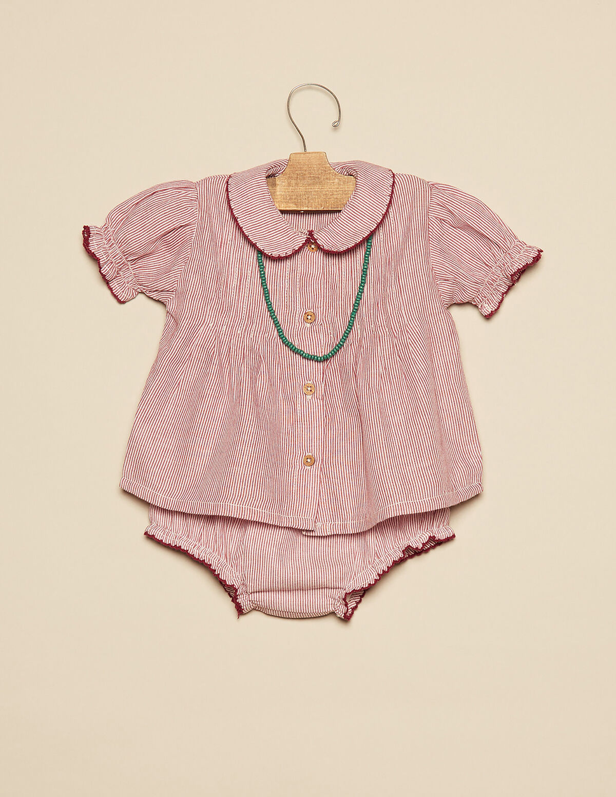 BLUE PINSTRIPE SHIRT