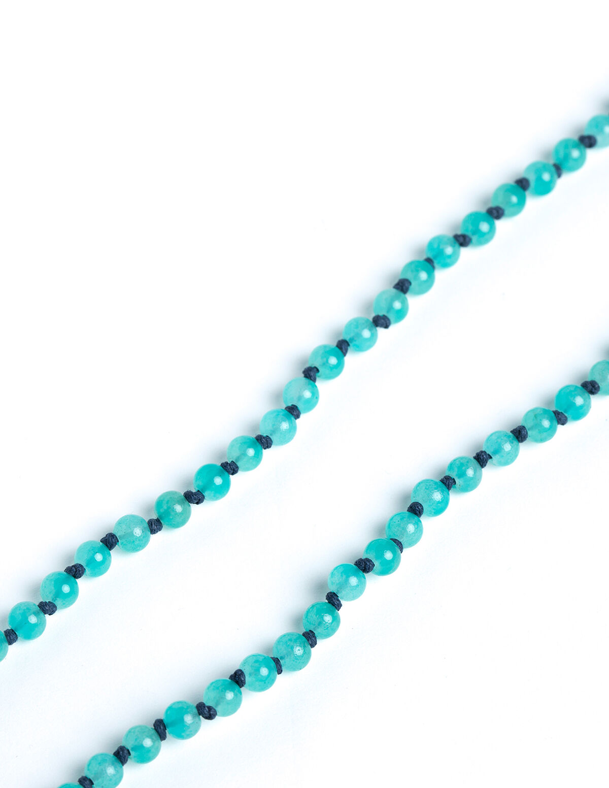 COLLAR BEADS CRISTAL AZULES