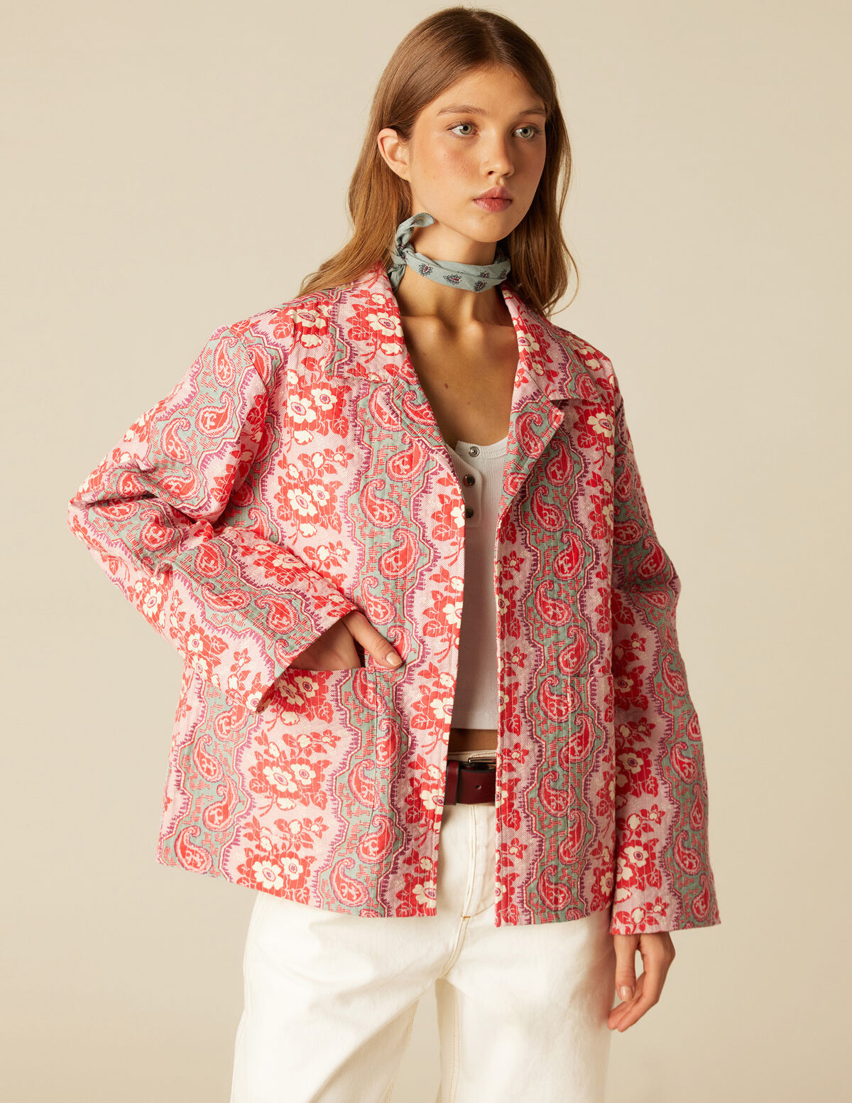 CHAQUETA PRINT TAPESTRY