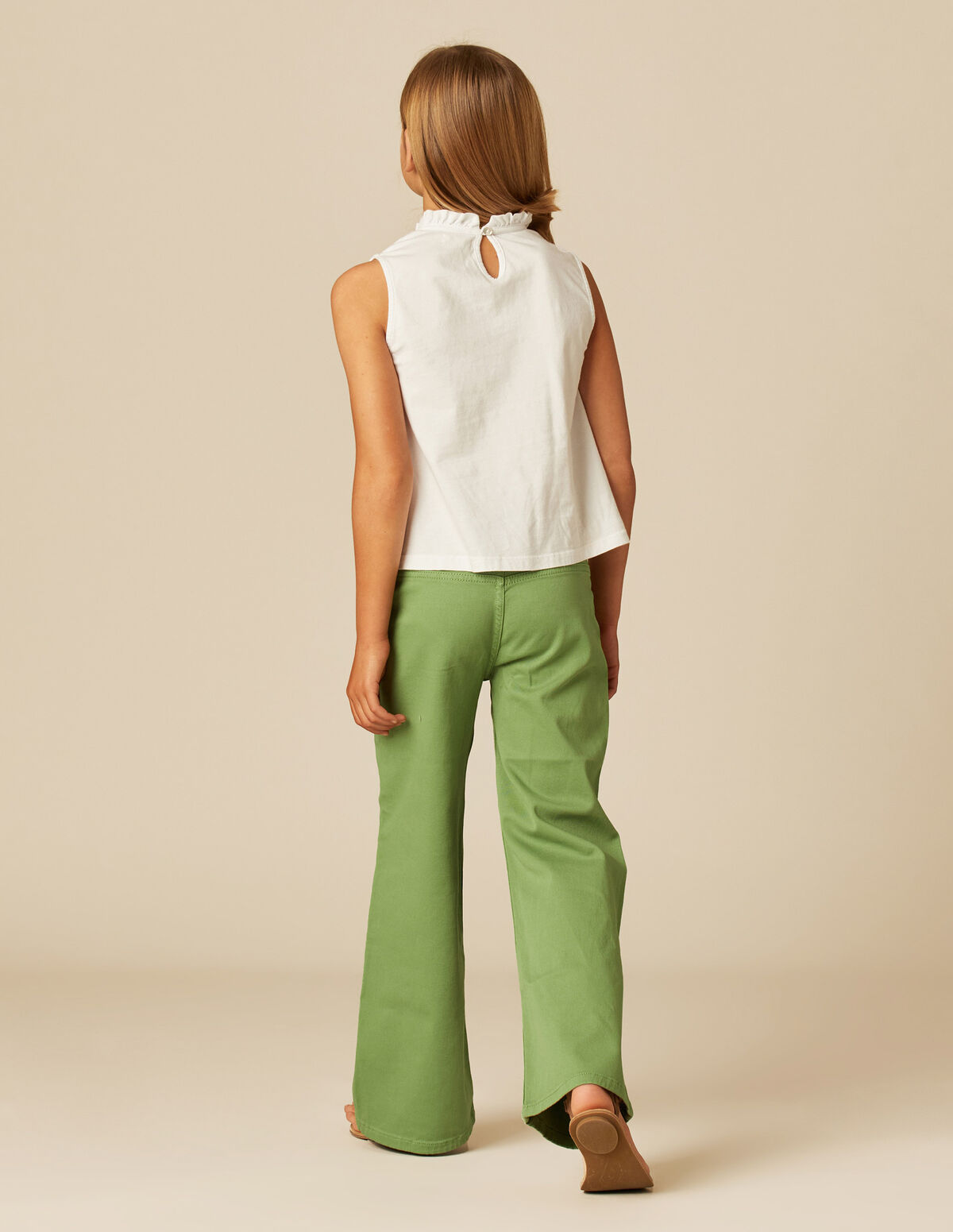 GREEN TROUSER WITH POCKETS