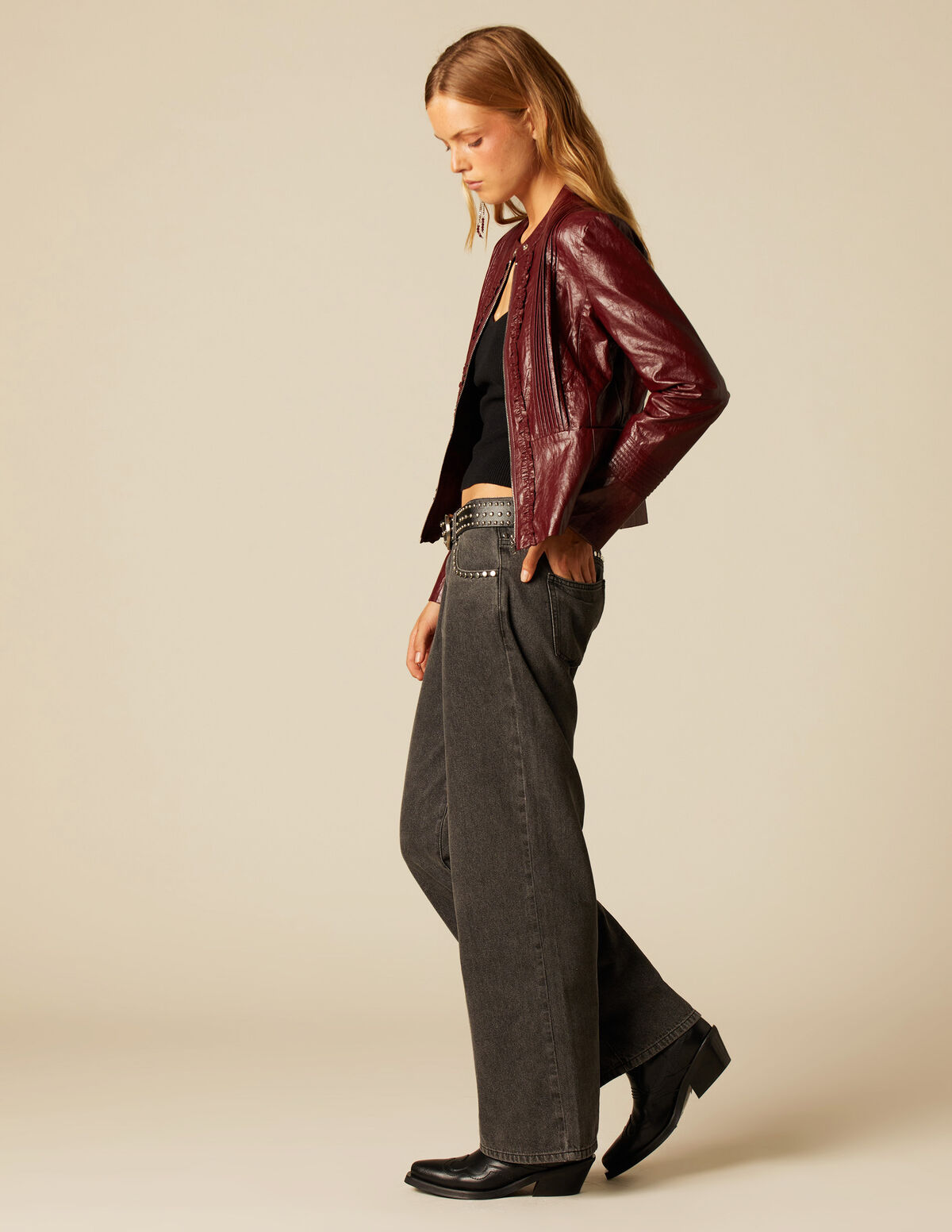 MAROON JACKET