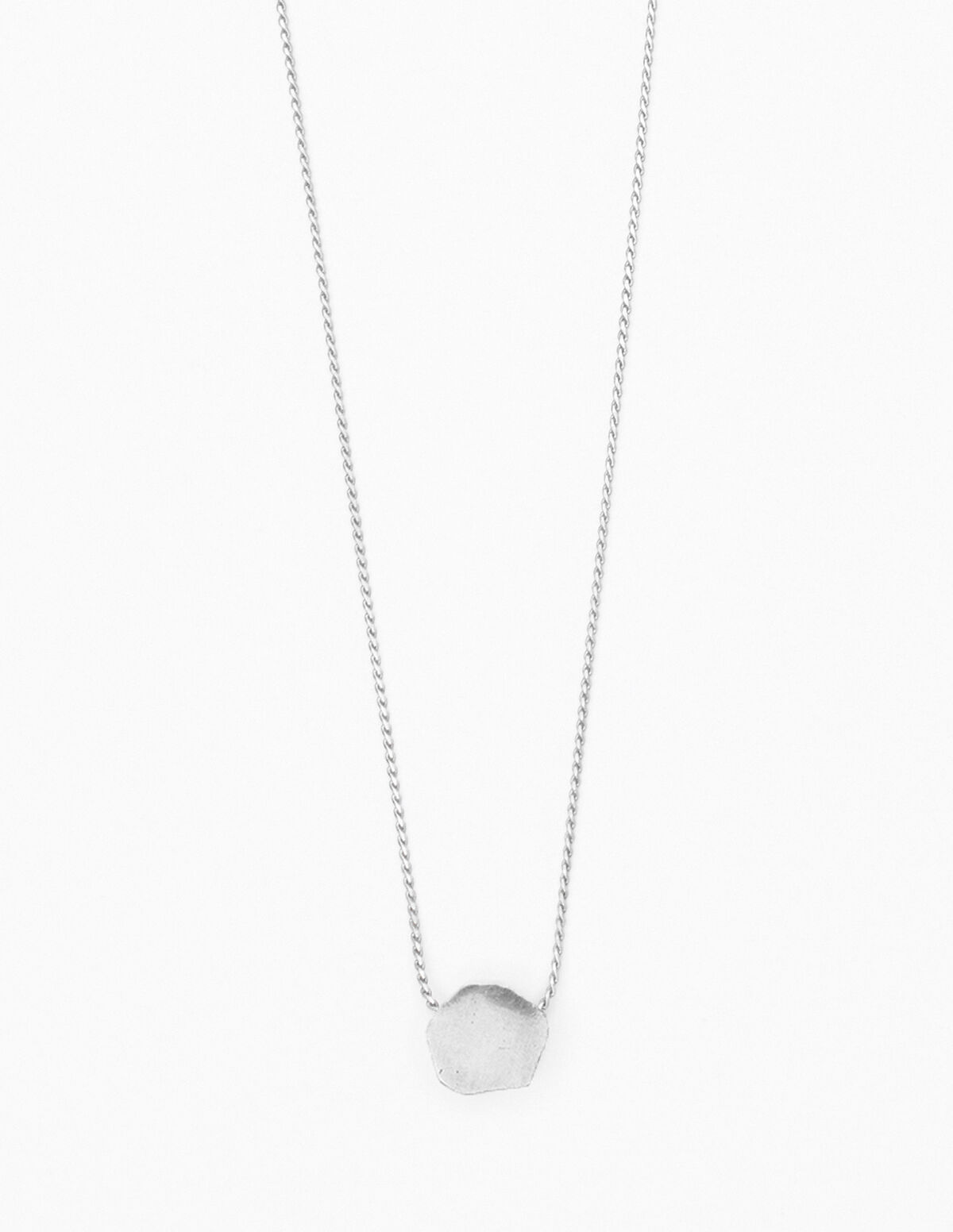 Long silver geometric necklace - Temporadas Anteriores - Nícoli