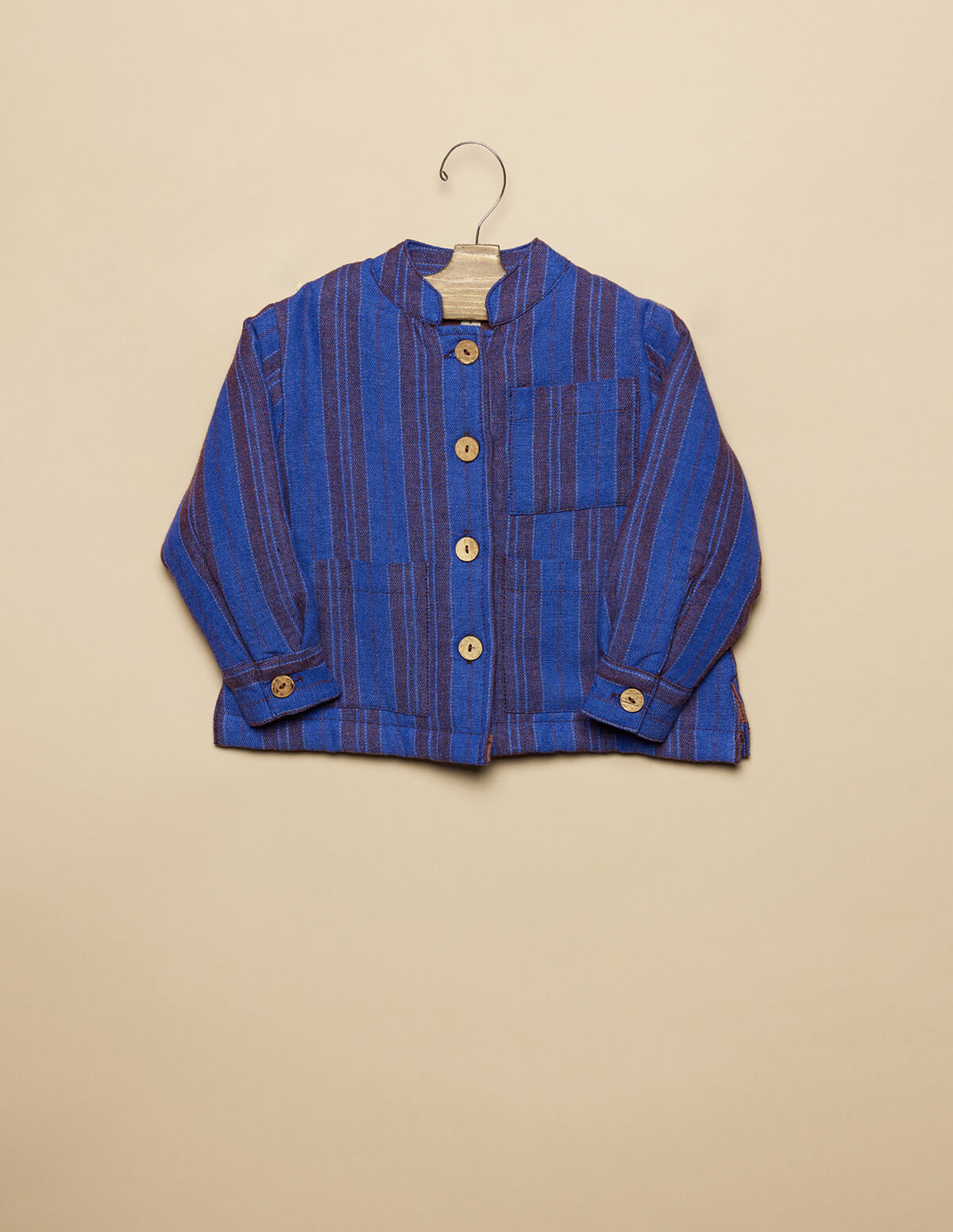 BERRY STRIPED JACKET