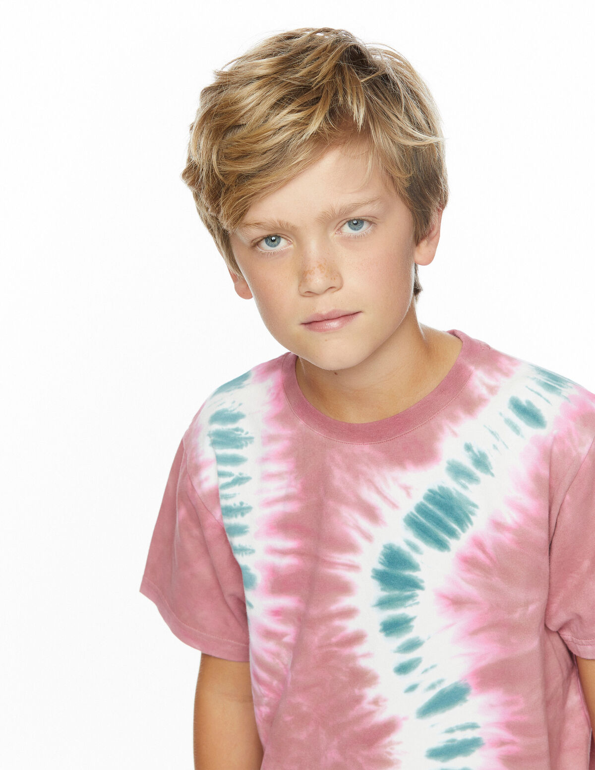 Camiseta tie dye azul