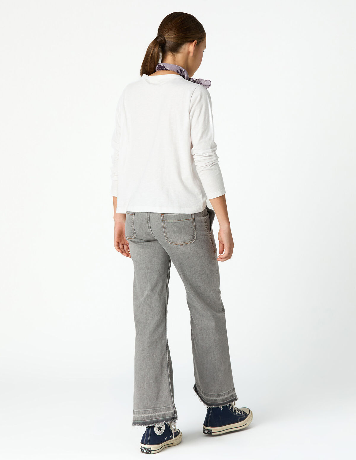 ANTHRACITE LONG-SLEEVE T-SHIRT