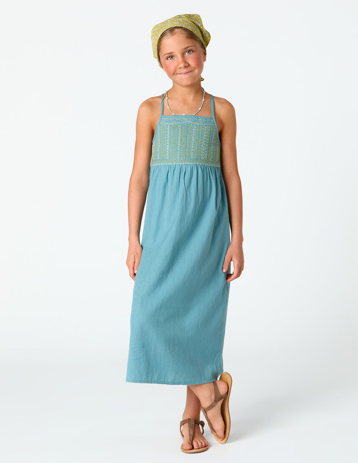 POND EMBROIDERED DRESS