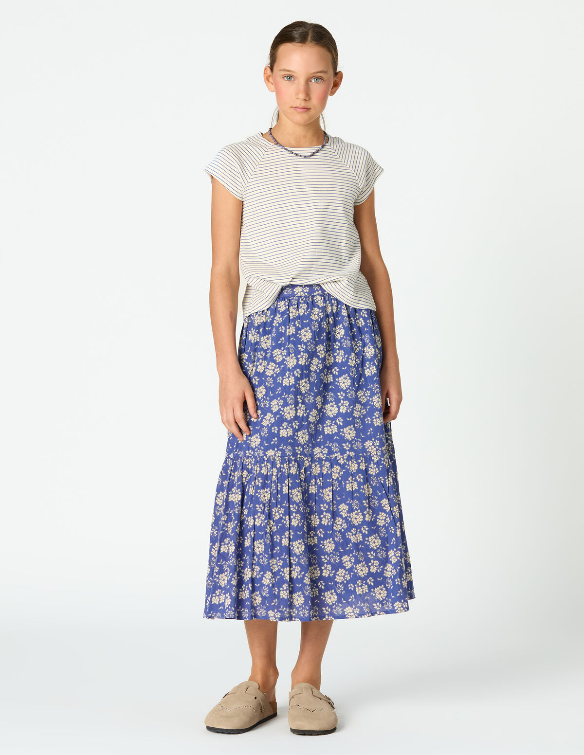 SAIA ESTAMPADA FLORAL WAVE