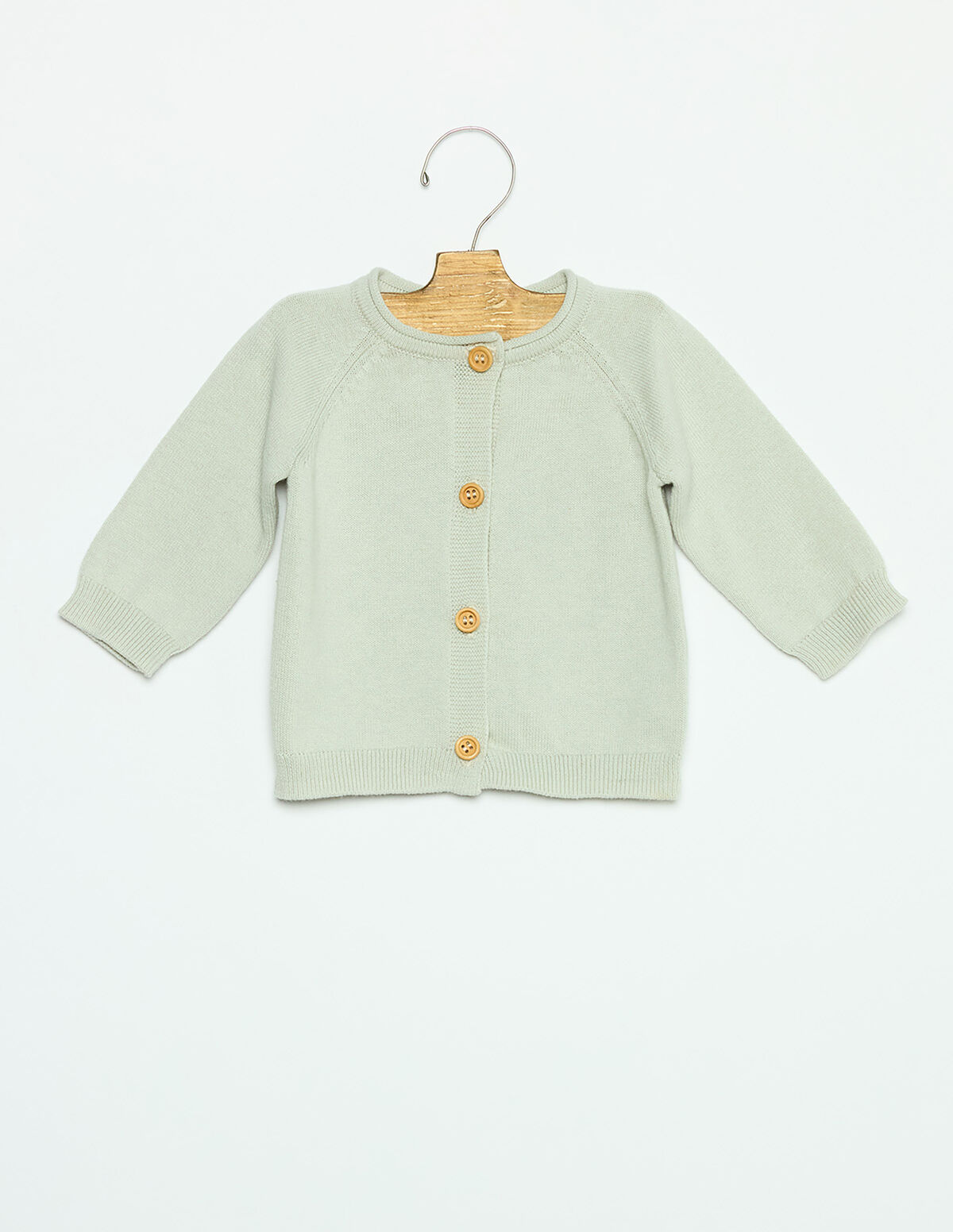 CASACO BEB&Eacute; BOT&Otilde;ES ANILINE BLUE