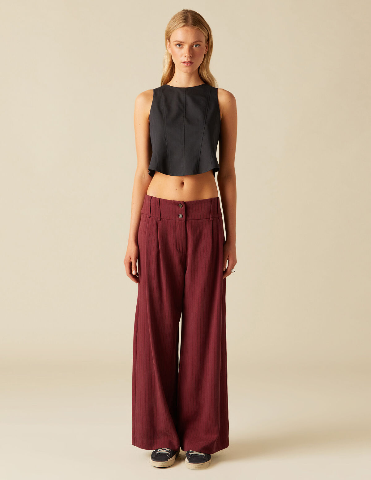 PANTALÓN CRUDO RAYA