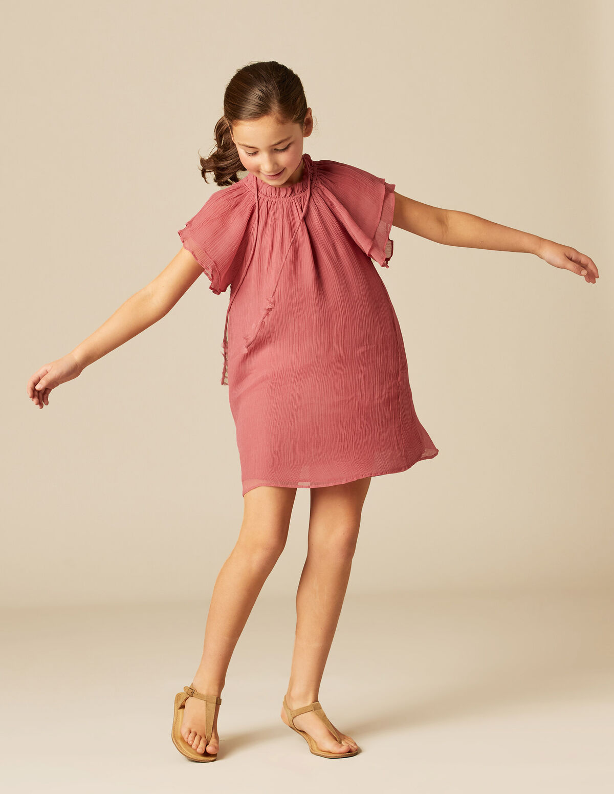 VESTIDO PRINT FLOR VERDES