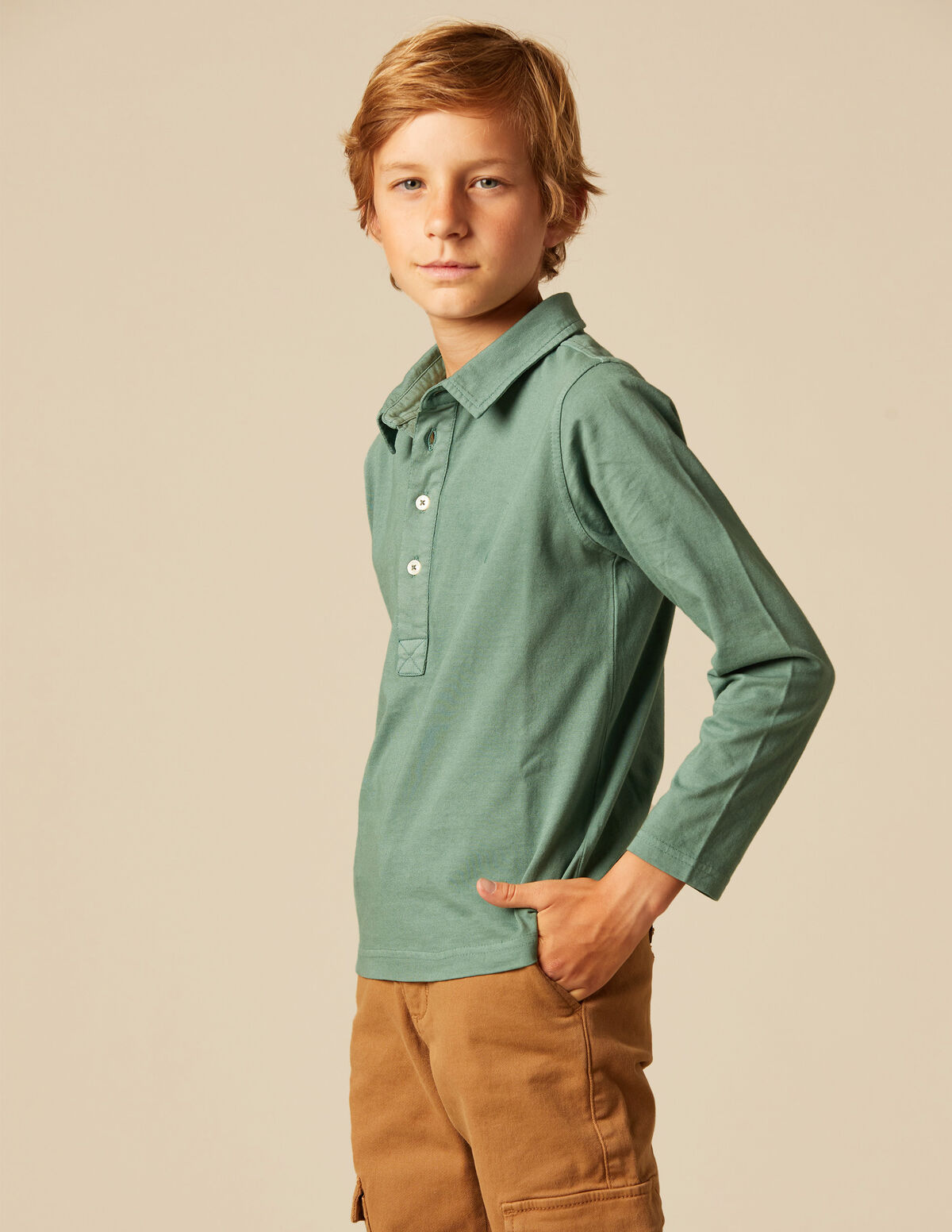 SAND LONG CARGO TROUSERS