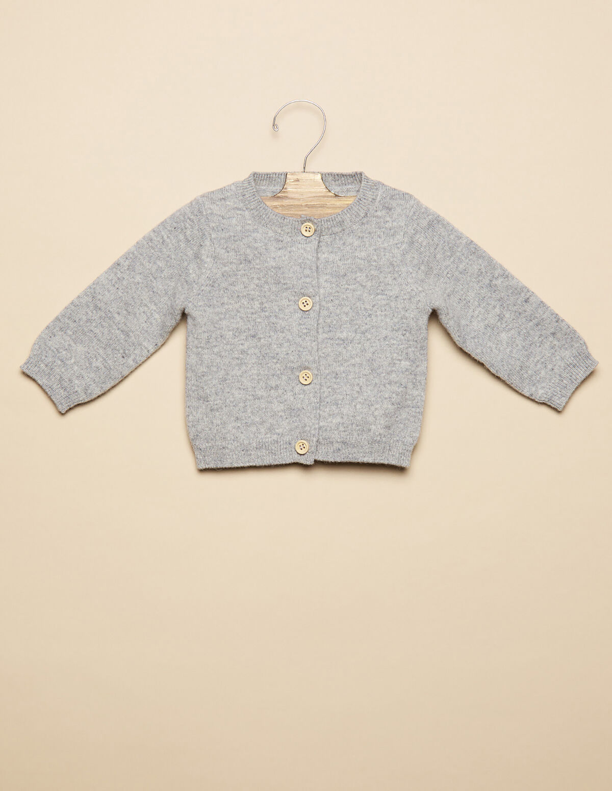 VESTE GRIS CLAIR