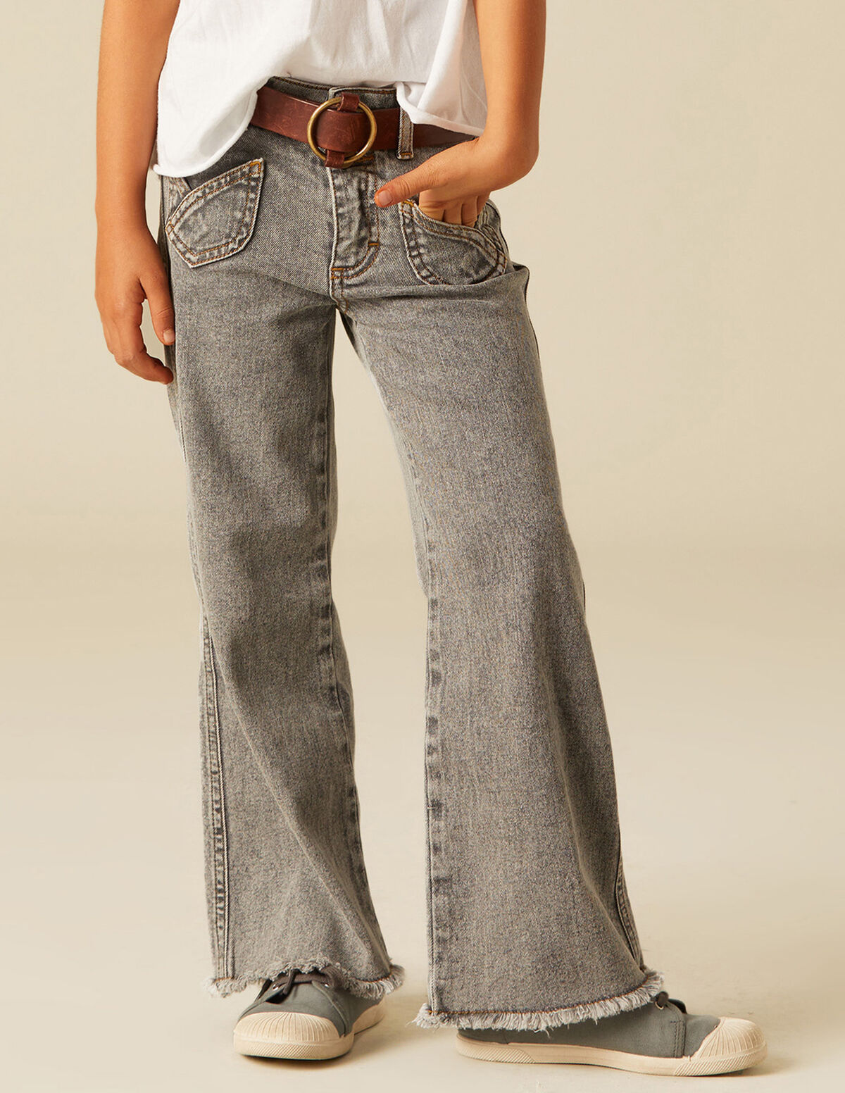 PANTALÓN BOLSILLO CRUZADO AZUL
