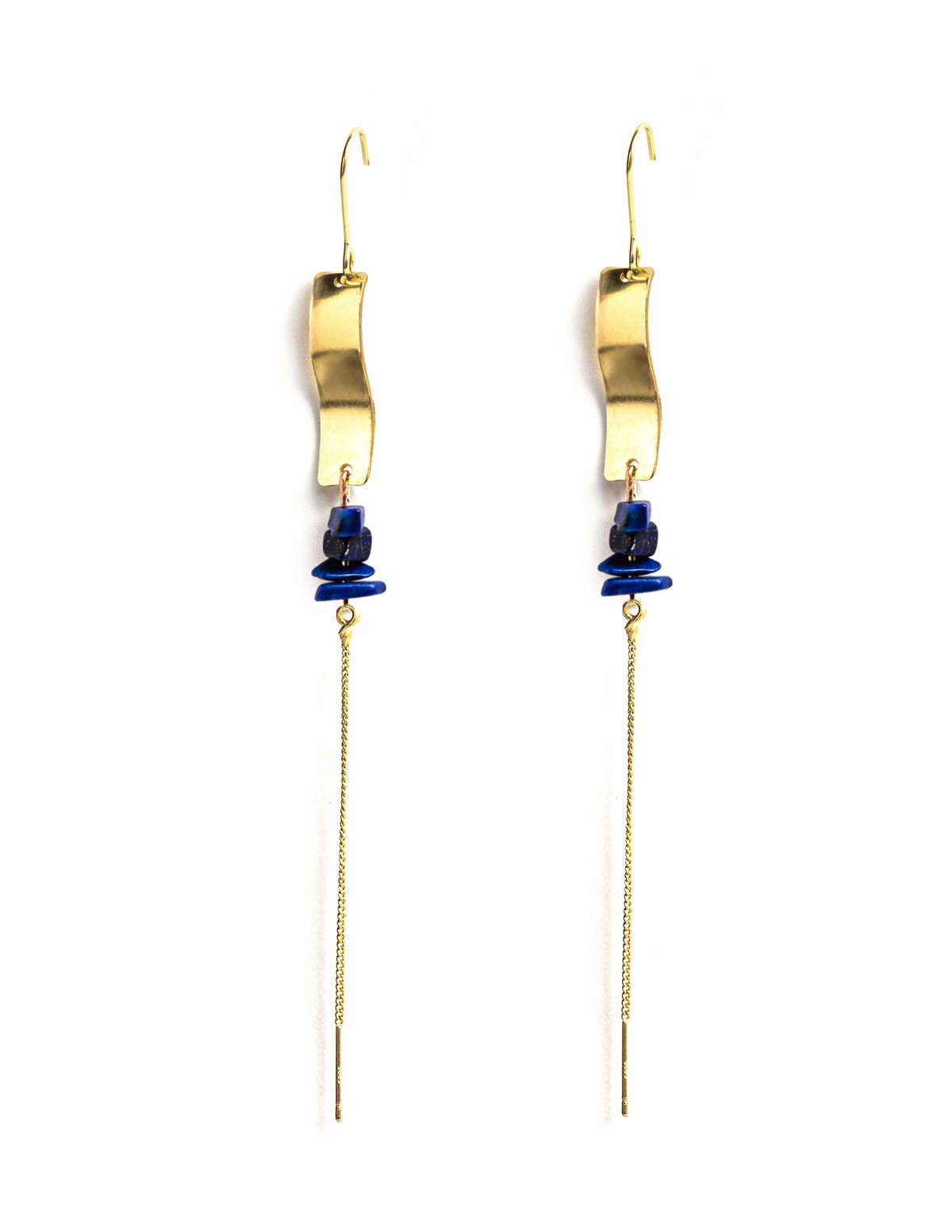 PENDIENTE CADENA LAPISLAZULI
