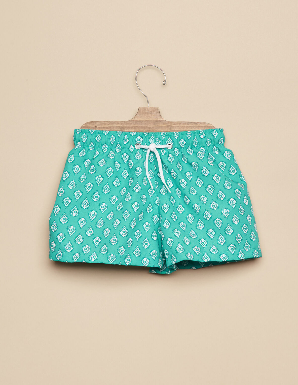 MAILLOT DE BAIN FLEUR INDIENNE VERT