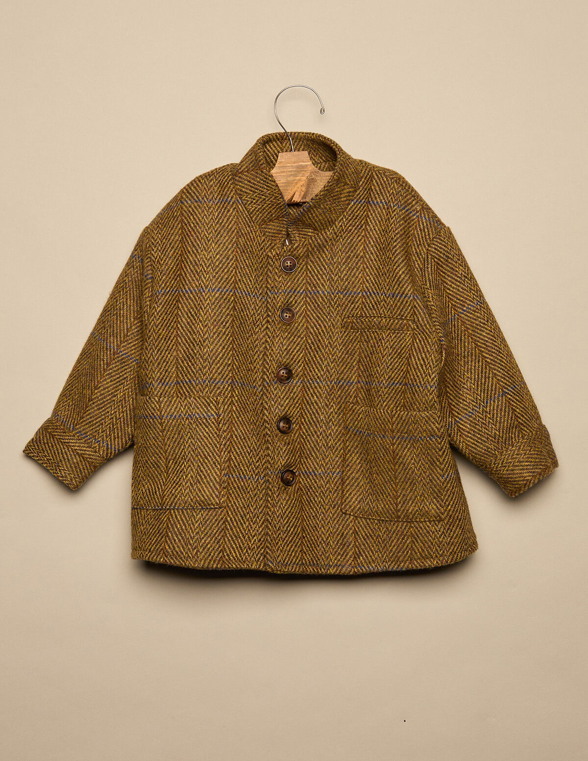 CHAQUETA MAO ESPIGA MARR&Oacute;N