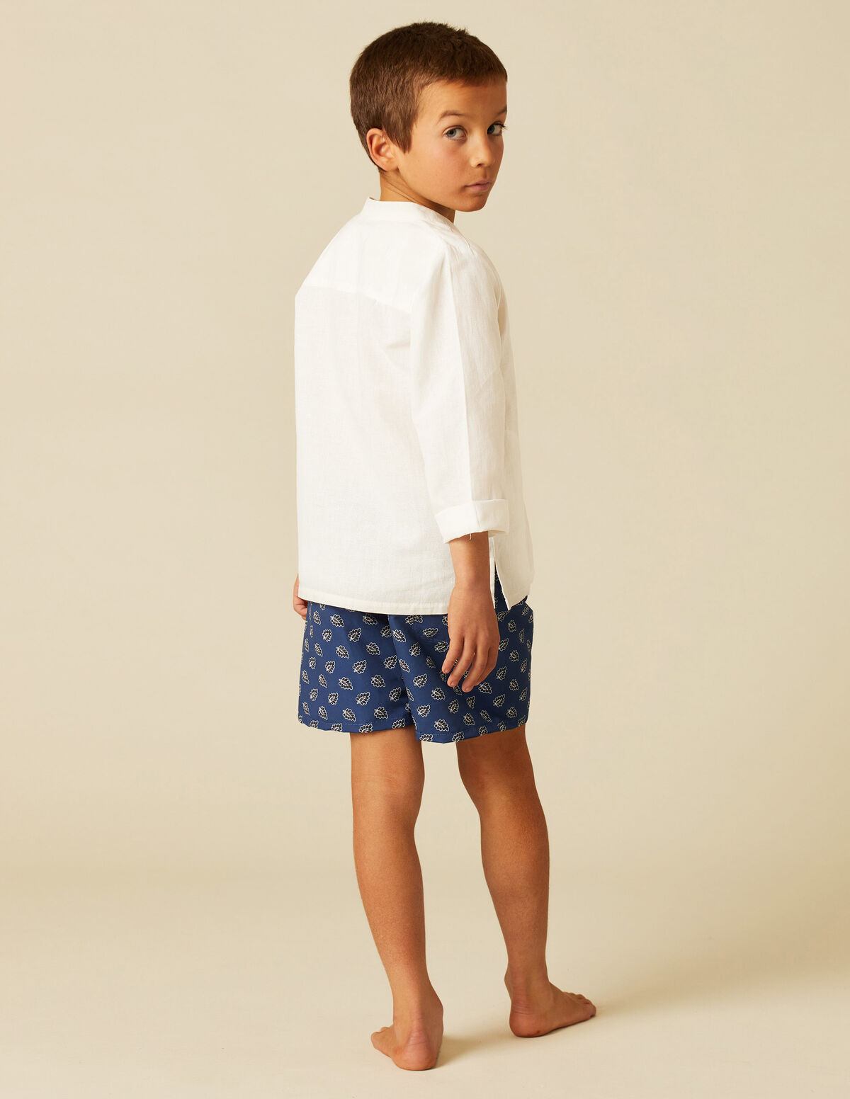 WHITE KURTA SHIRT