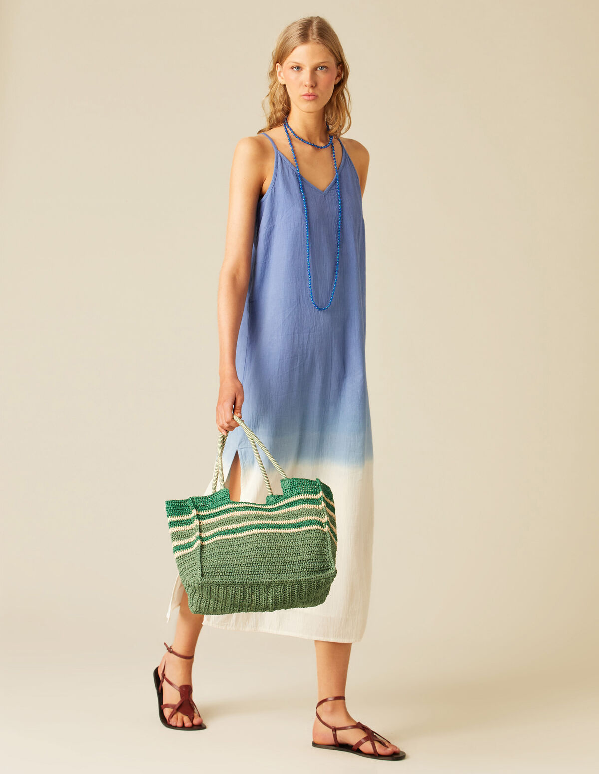 VESTIDO TIE DYE AZUL