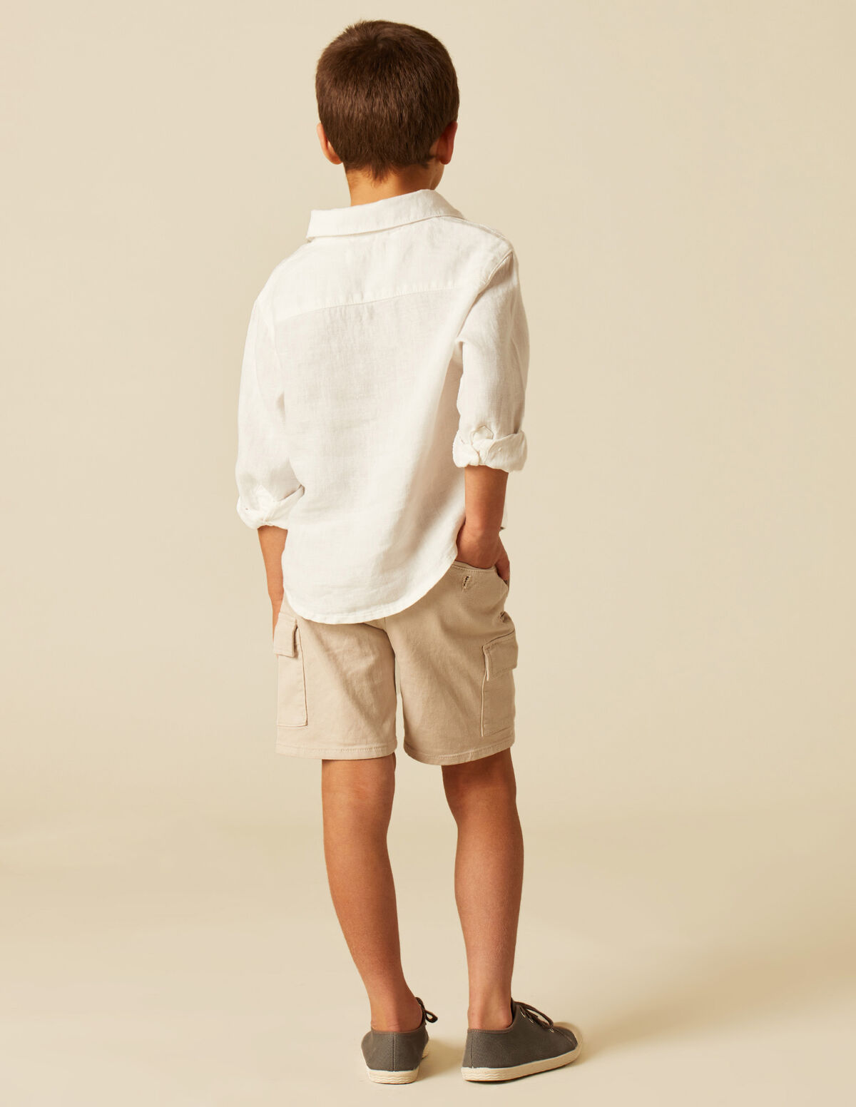 CAMISA LINO BLANCA