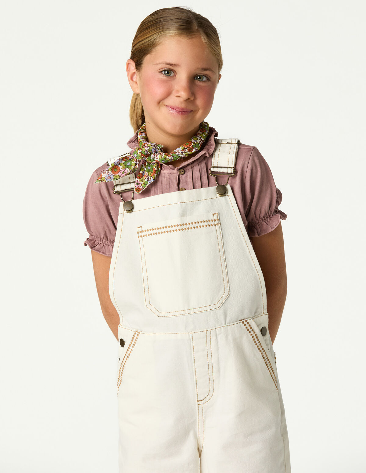 WHITE DUNGAREES 