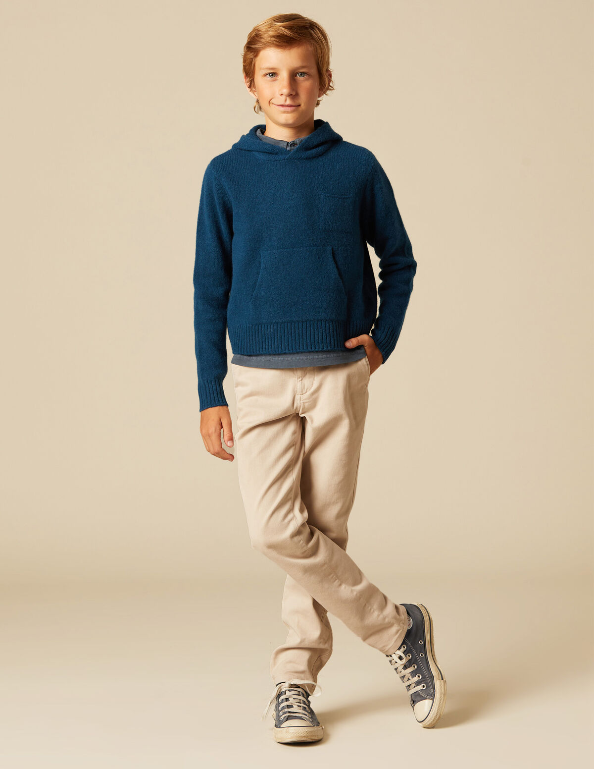 SPACE BLUE HOODIE JUMPER 