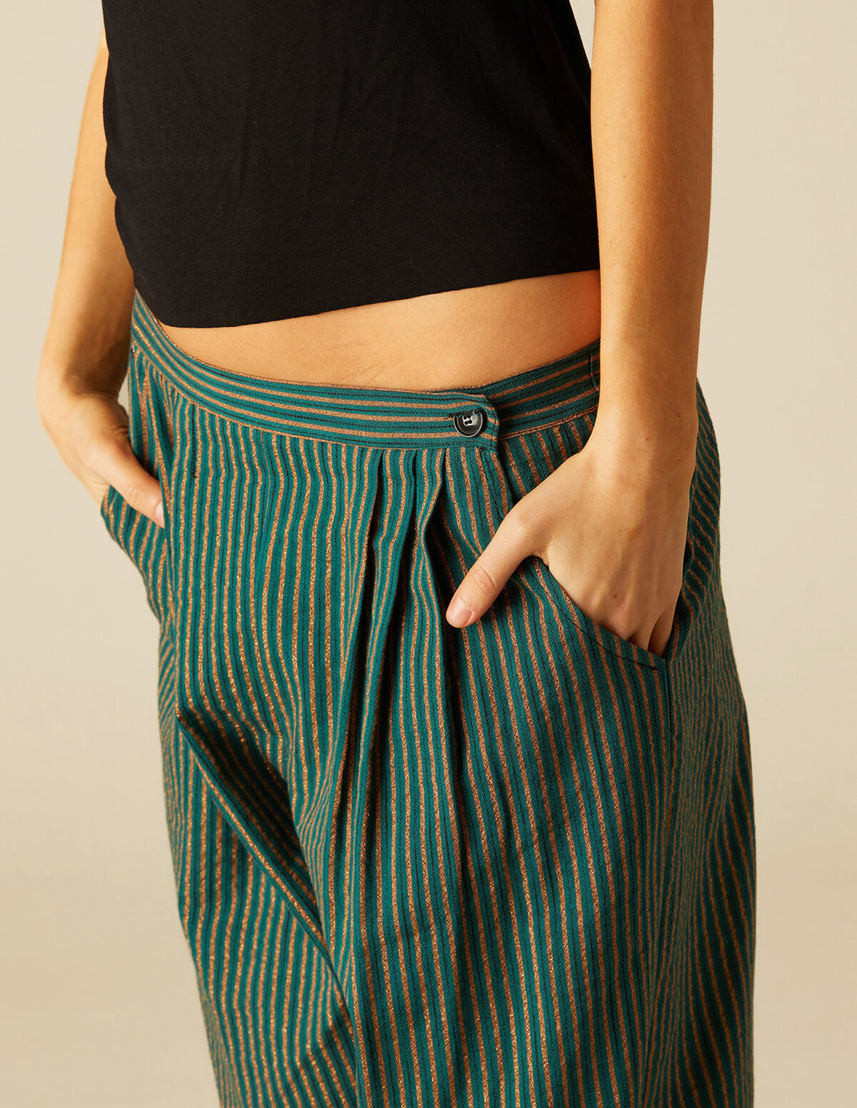 PANTALÓN VINTAGE RAYAS