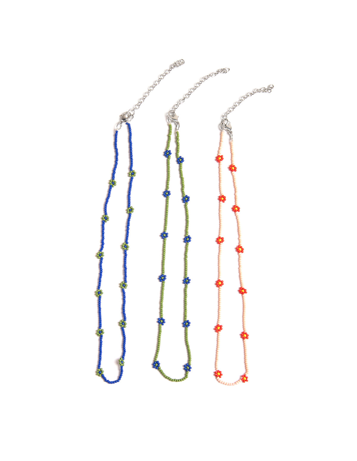 COLLAR AZUL FLOR