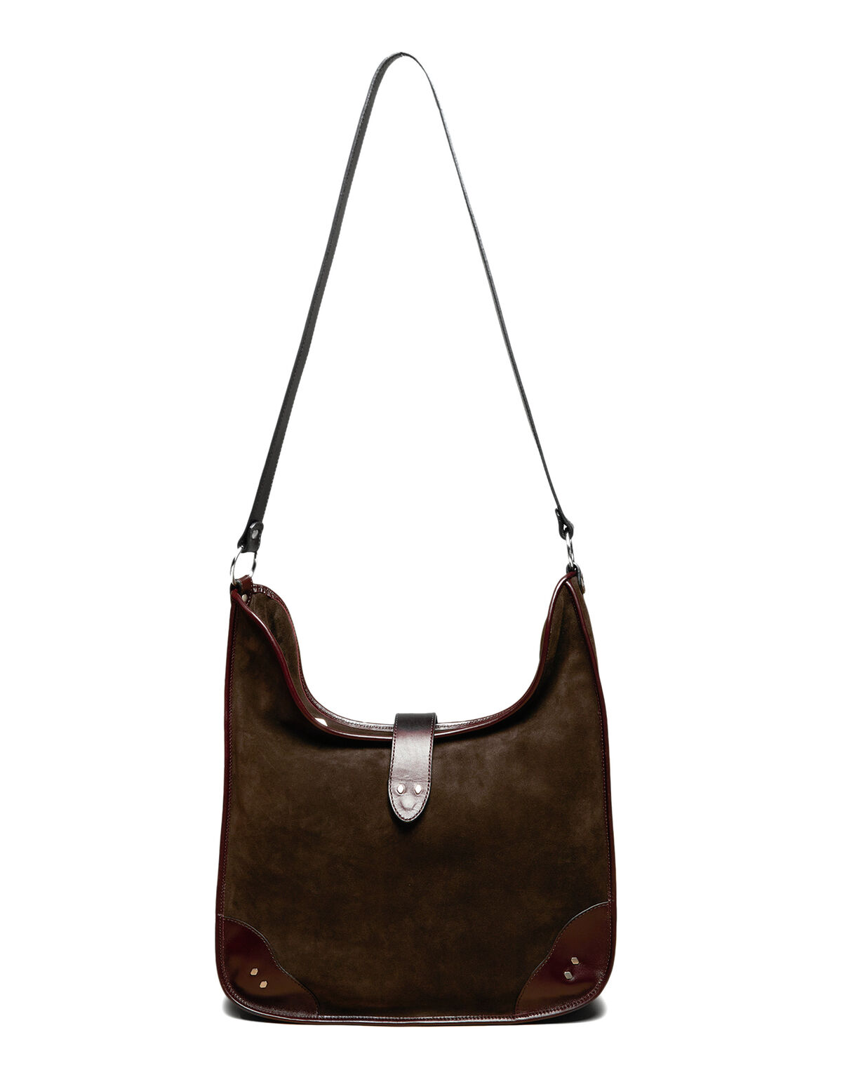 SAC CABAS CRO&Ucirc;TE DE CUIR KAKI