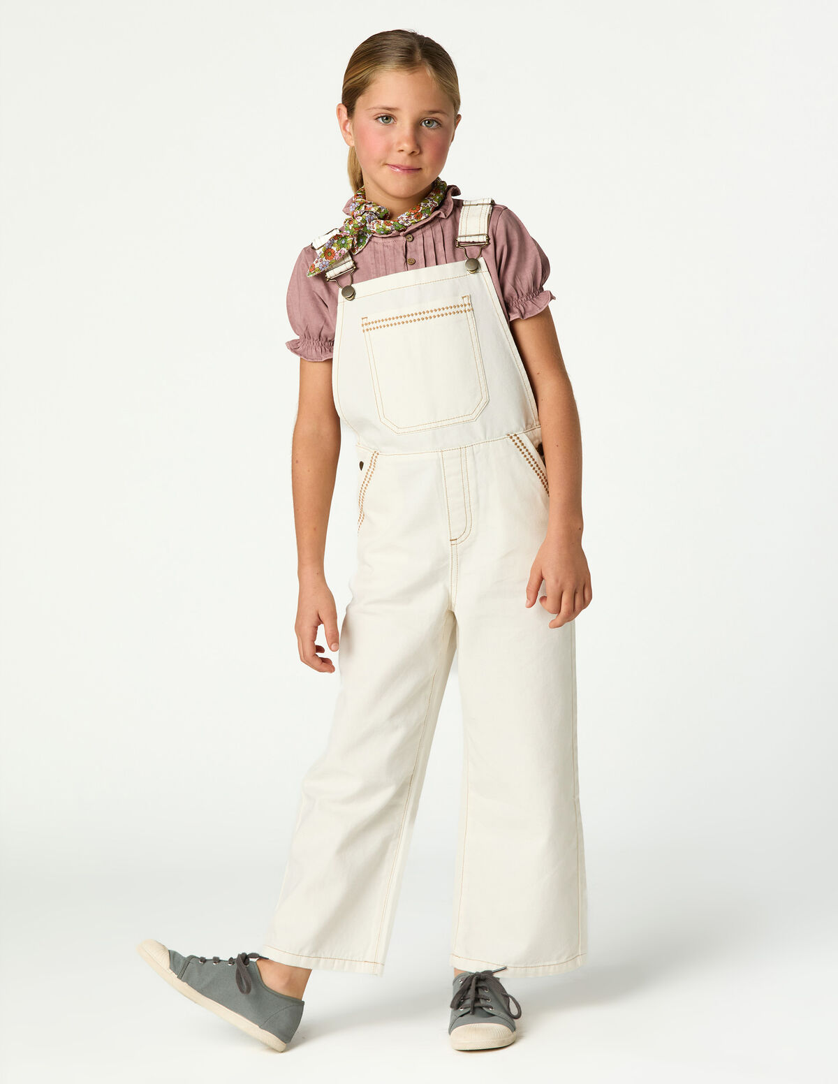 WHITE DUNGAREES 