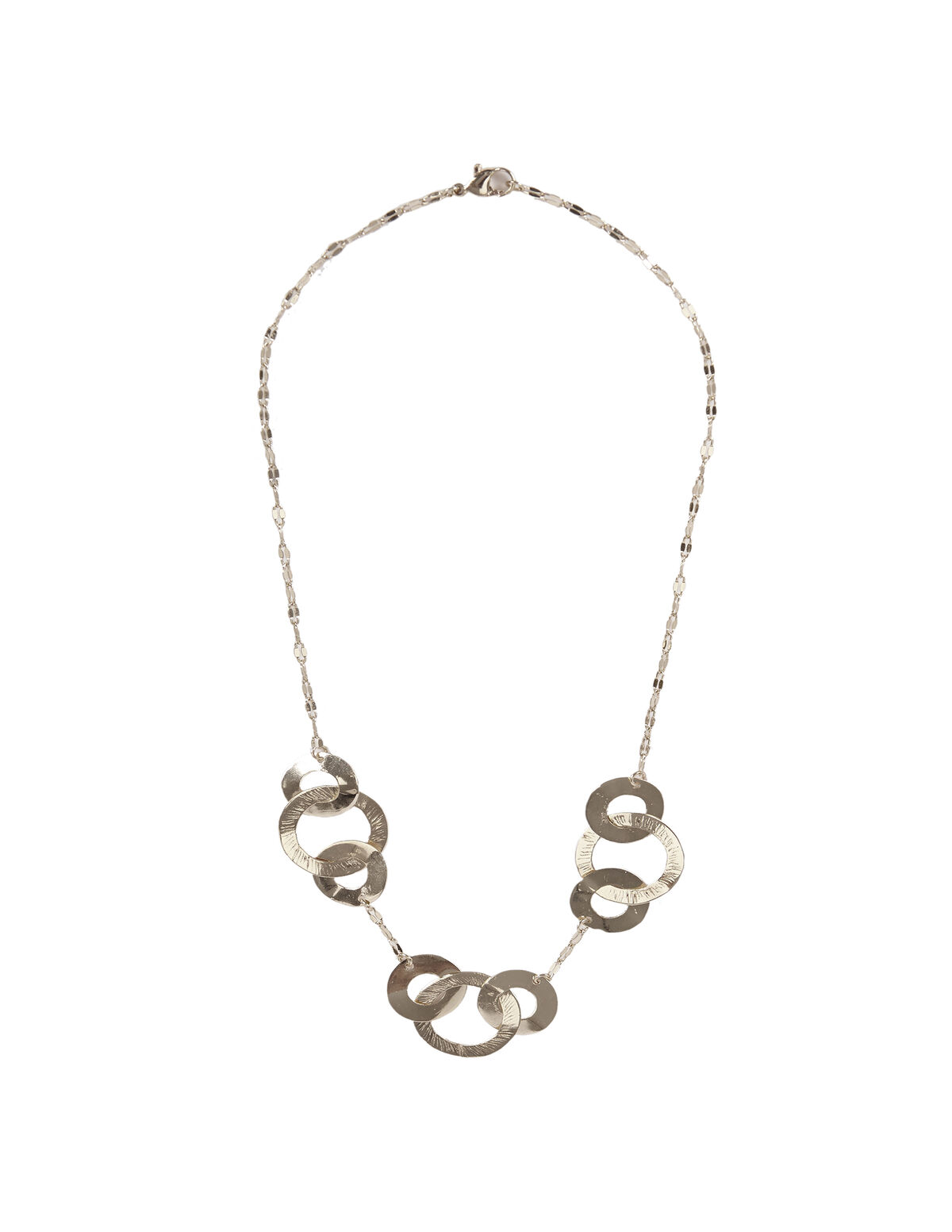 GOLD CIRCLES NECKLACE
