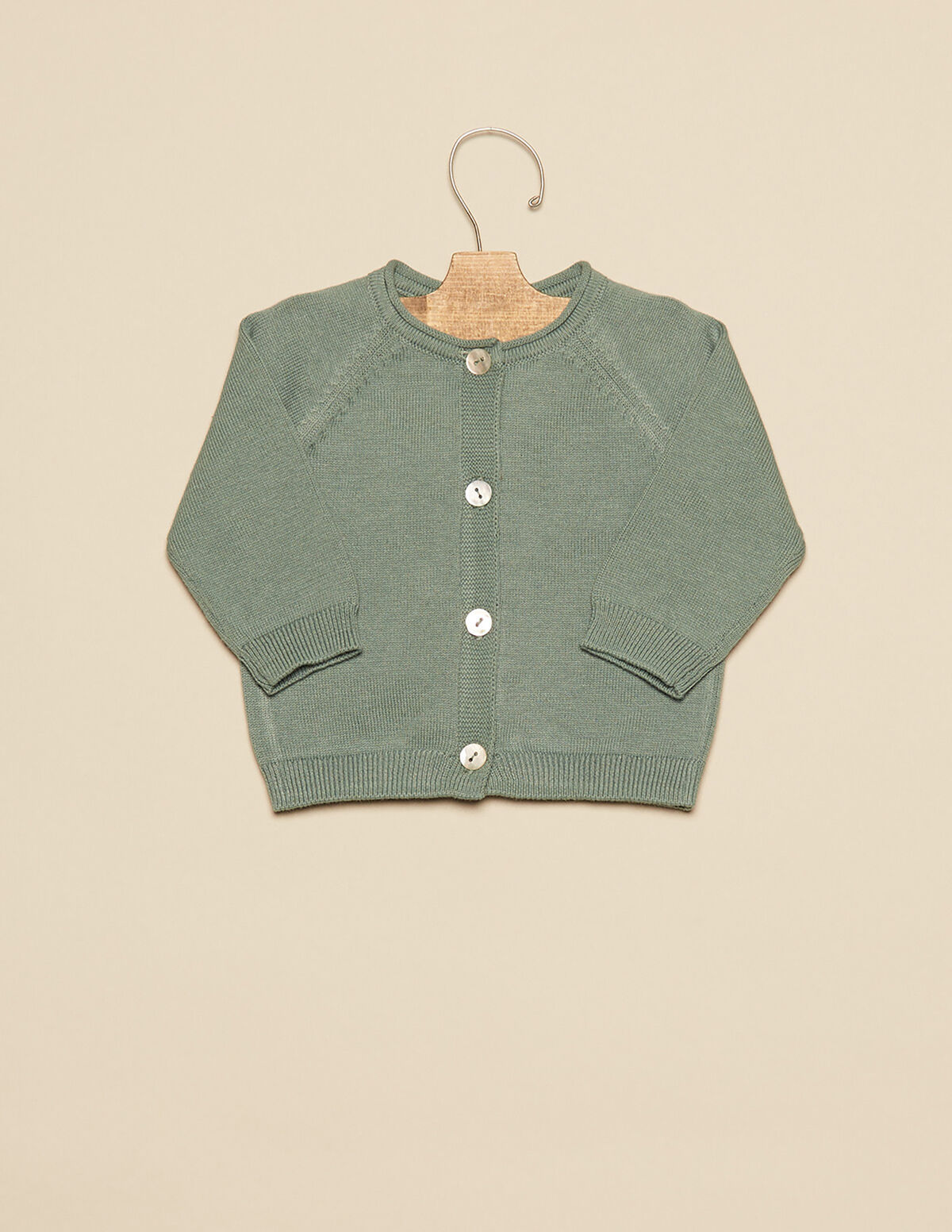 CHAQUETA BEBÉ BOTONES AZULÓN