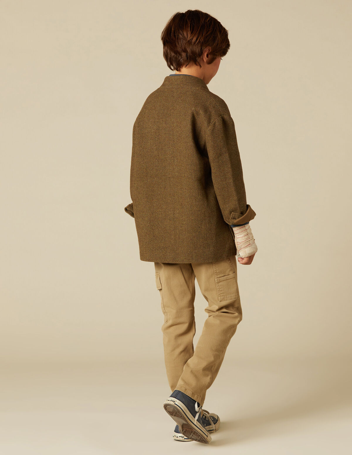 HERRINGBONE JACKET