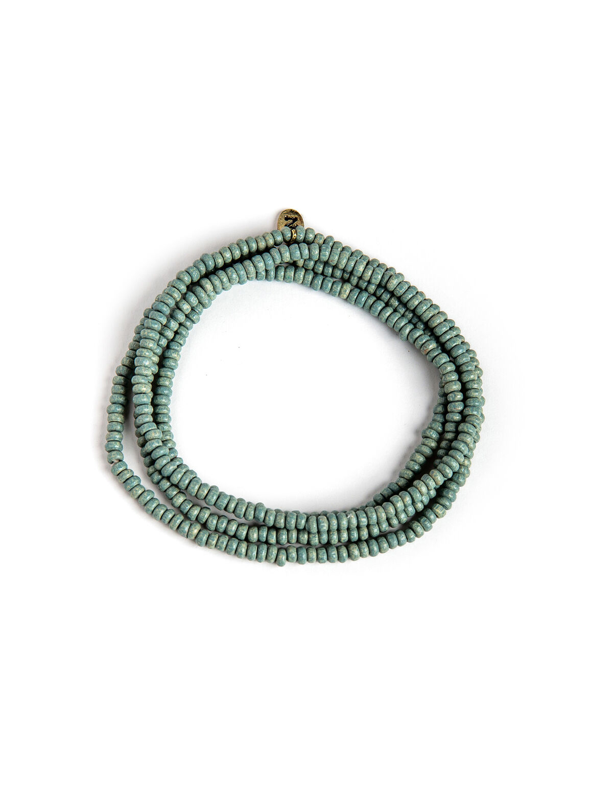 COLLAR LARGO VERDE AGUA