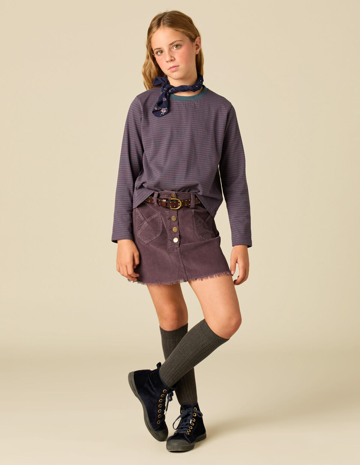 MOOR CORDUROY SKIRT