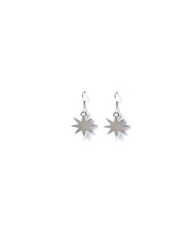 Boucles d'oreilles étoile argentées - Boucles d'orielles - Nícoli