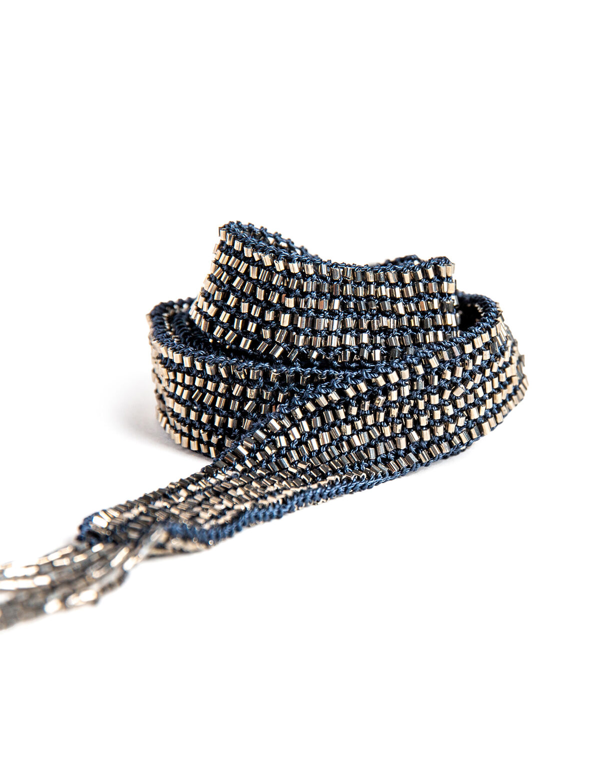COLLAR LARGO BEADS MORA