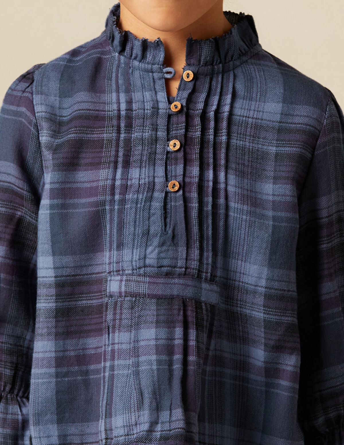 BLUE CHECKED SHIRT