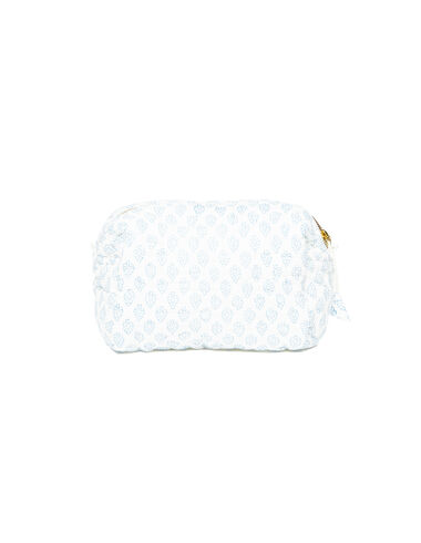 Small green contrast buti toiletry bag - View all > - Nícoli