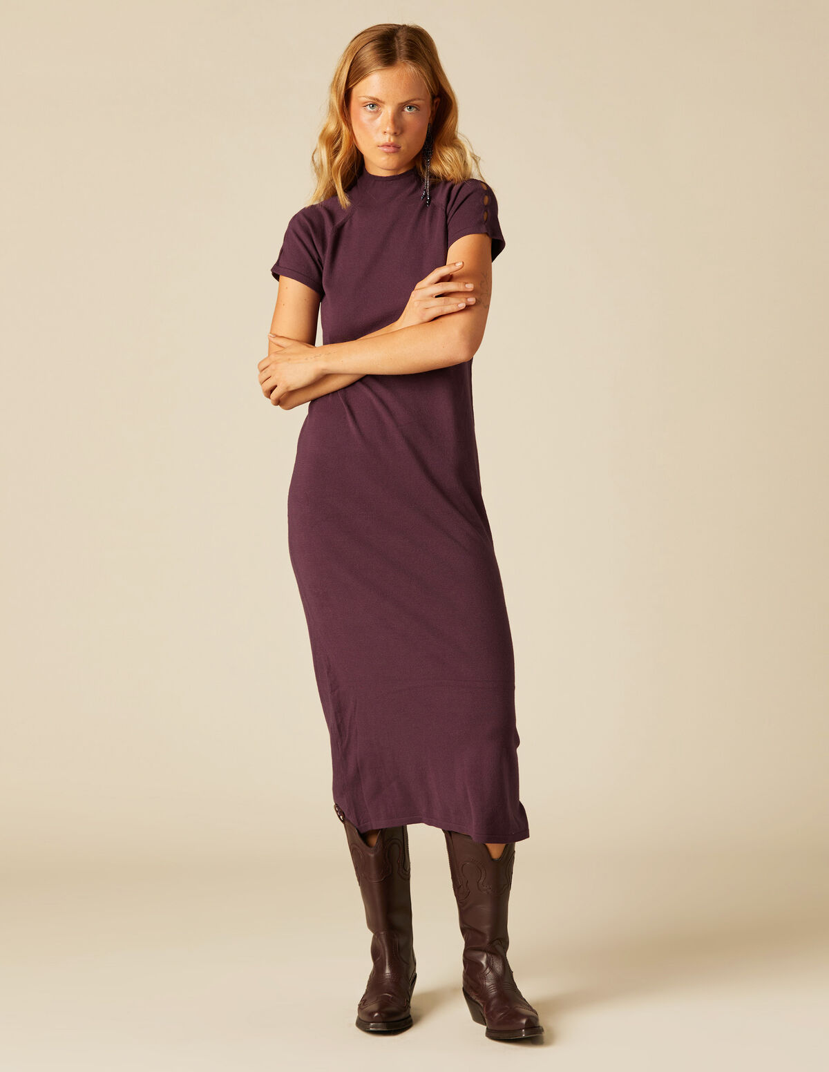 MOOR CUT-OUT DRESS