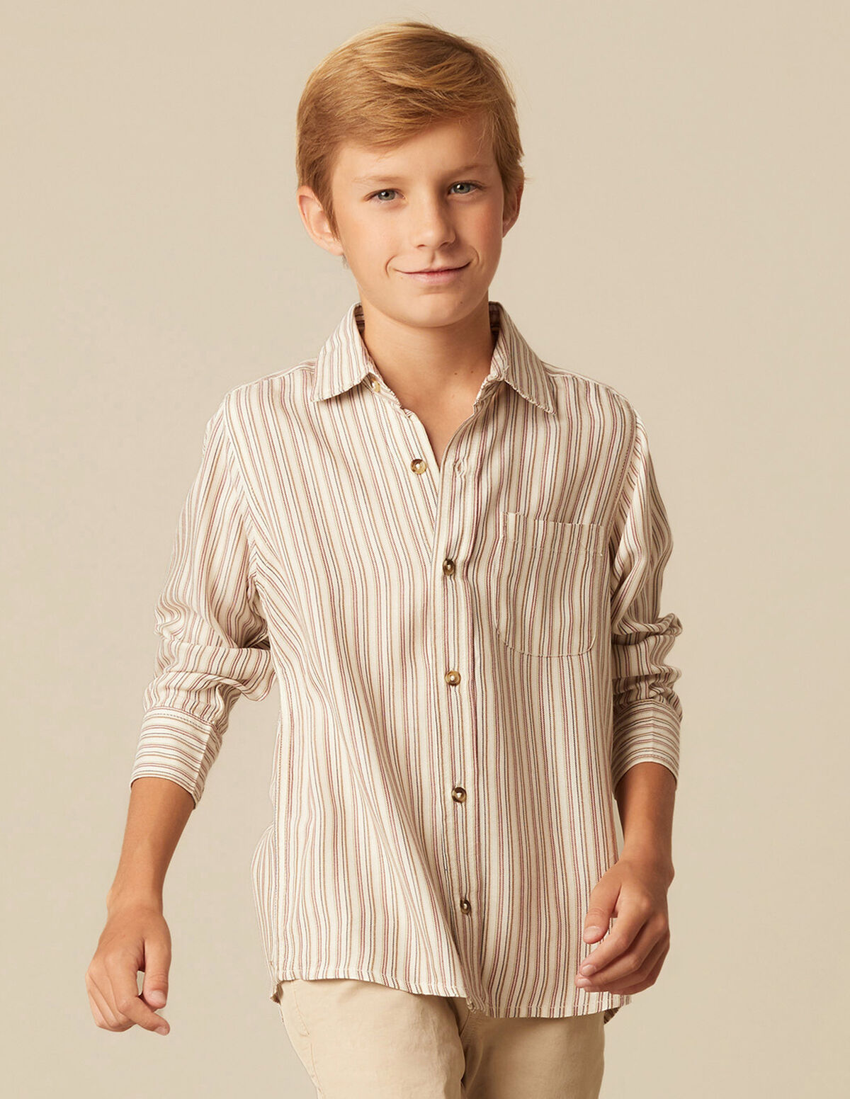 CAMISA RISCA AZUL MOSTARDA