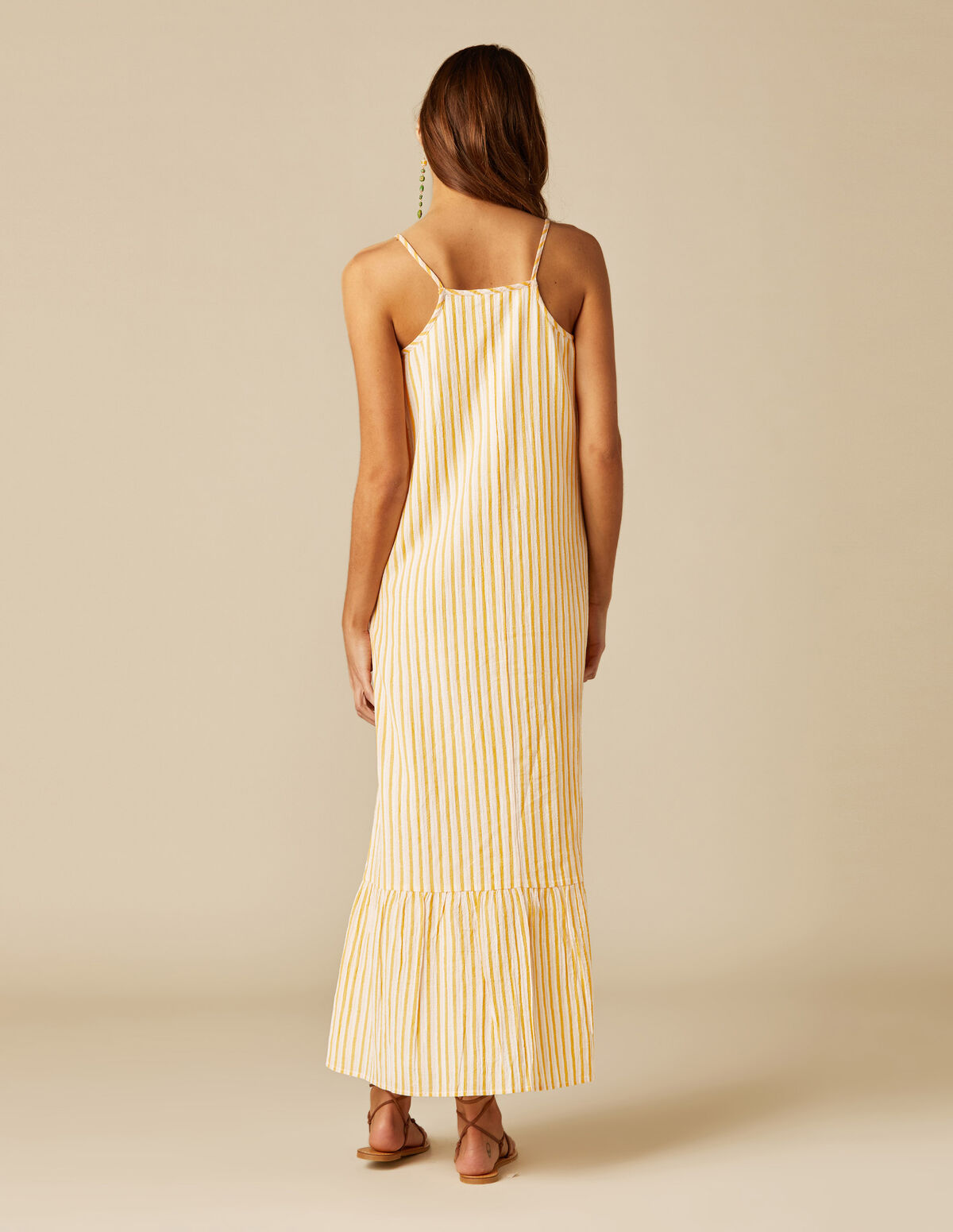 VESTIDO RAYAS AMARILLAS