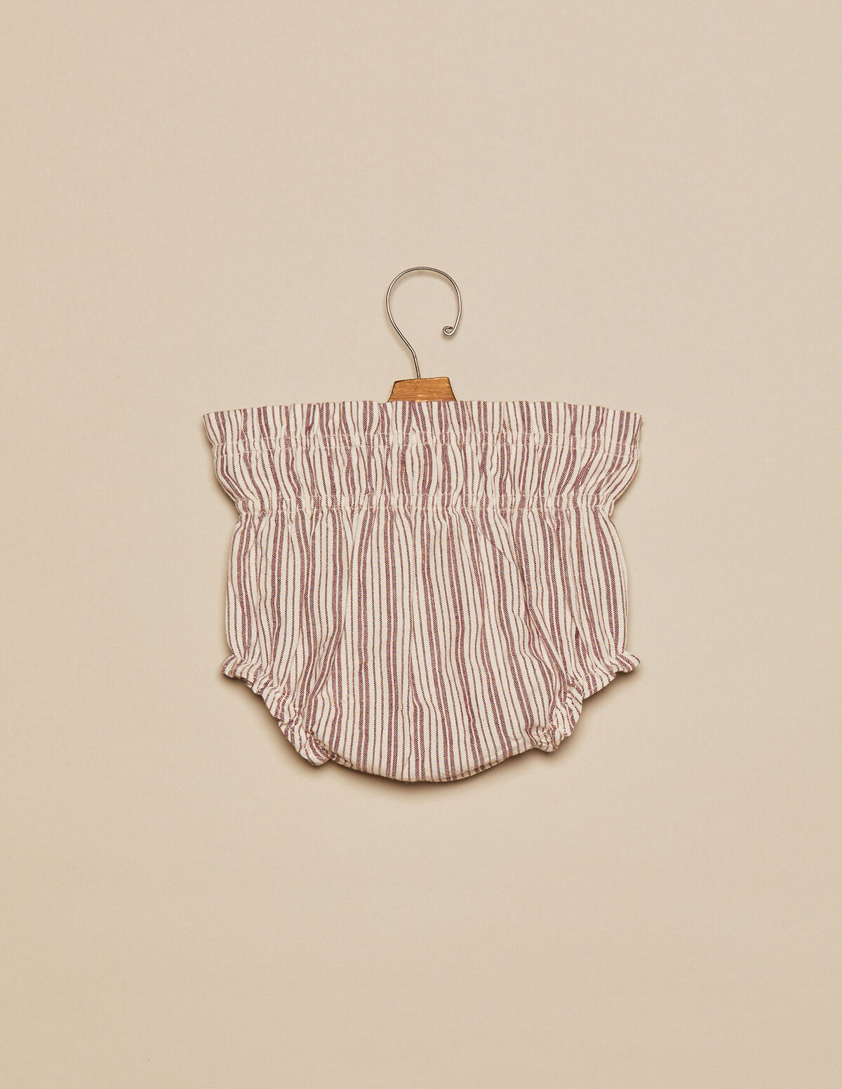 BLOOMER RAYÉ MARRON