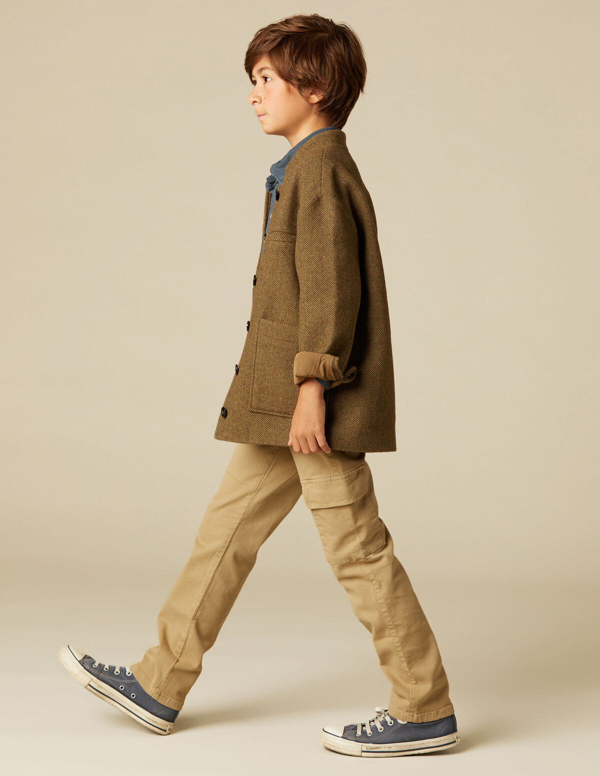 HERRINGBONE JACKET