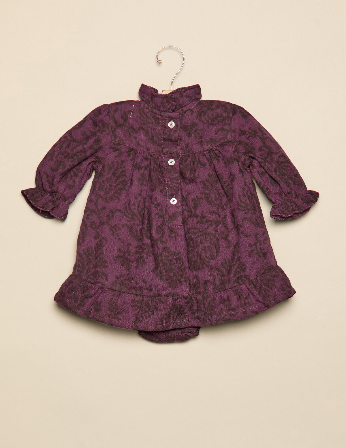 ROBE FLEURIE VINTAGE AMETHYSTE